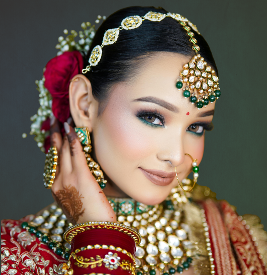 Bridal Makeup at The Vanity Dehradun